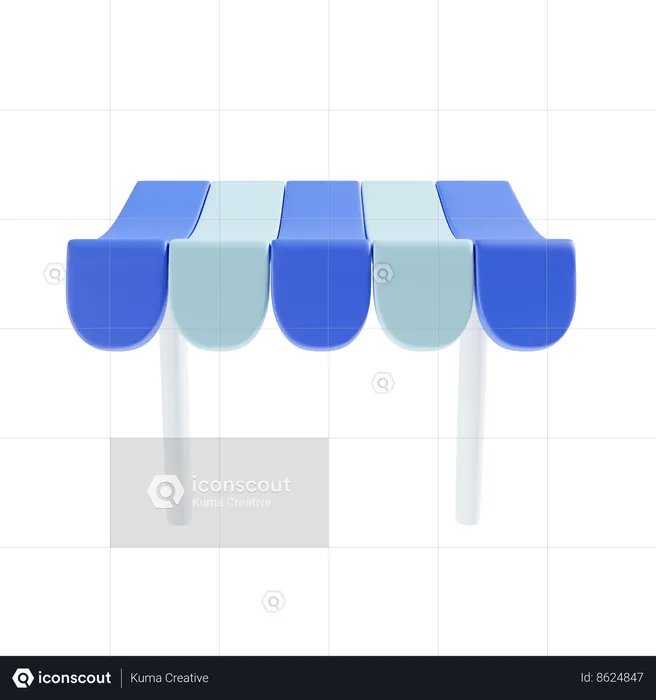 Lugar de compras  3D Icon