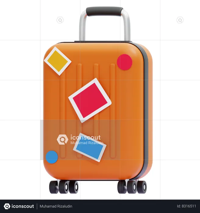 LUGGAGE  3D Icon