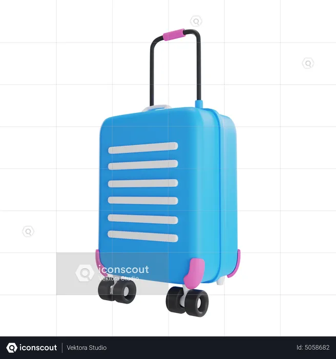 Luggage  3D Icon