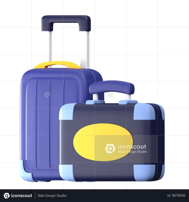 Luggage  3D Icon