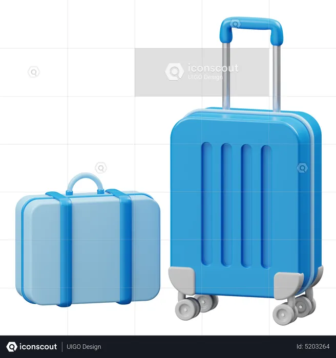 Luggage  3D Icon