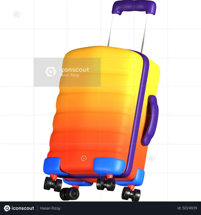 Luggage  3D Icon