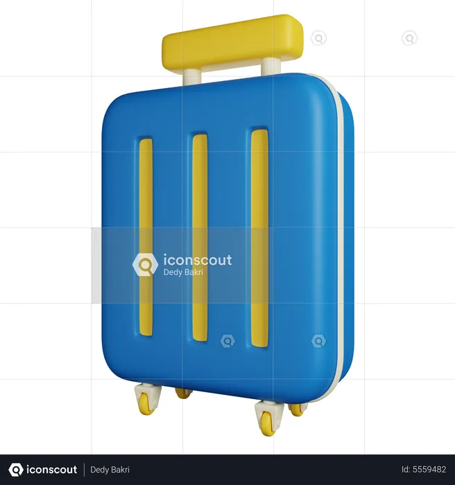 Luggage  3D Icon