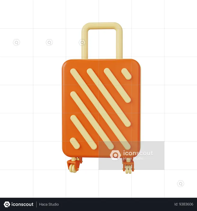 Luggage  3D Icon