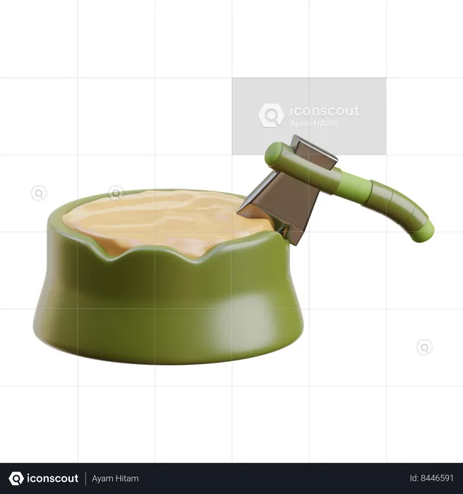 Lumberjack  3D Icon