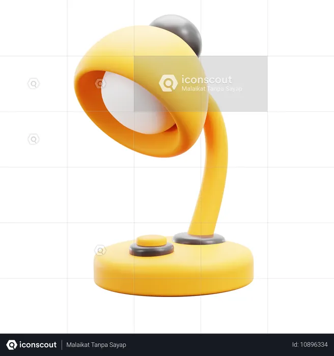Lâmpada de mesa  3D Icon