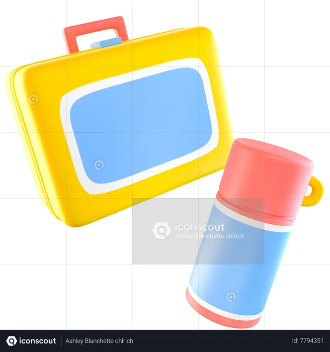 Lunchbox  3D Icon