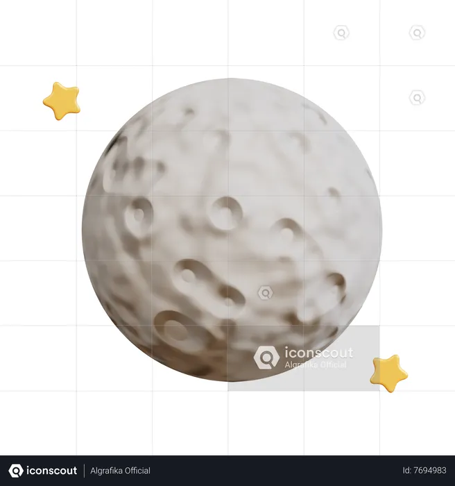 Lune  3D Icon