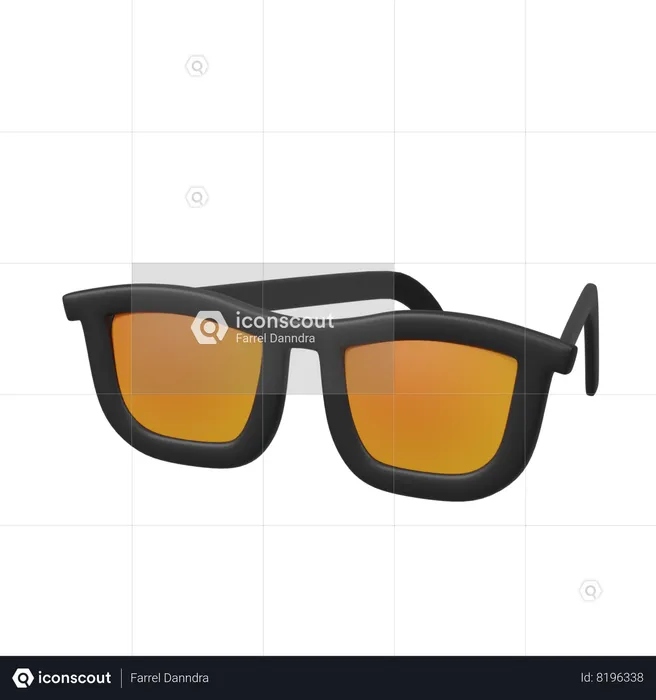 Lunettes  3D Icon