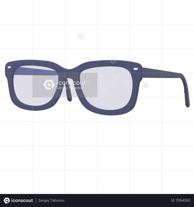 Lunettes  3D Illustration