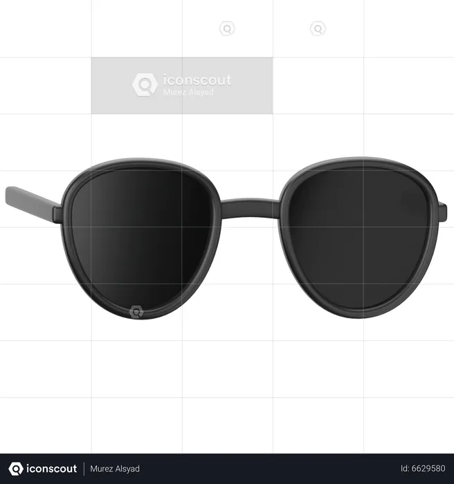 Lunettes  3D Icon