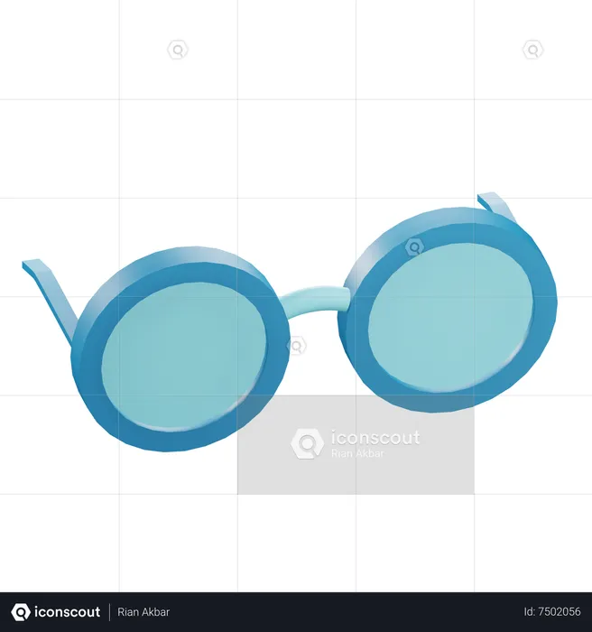 Lunettes  3D Icon