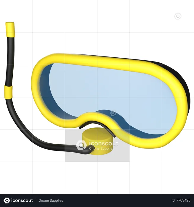 Lunettes de plongée  3D Icon