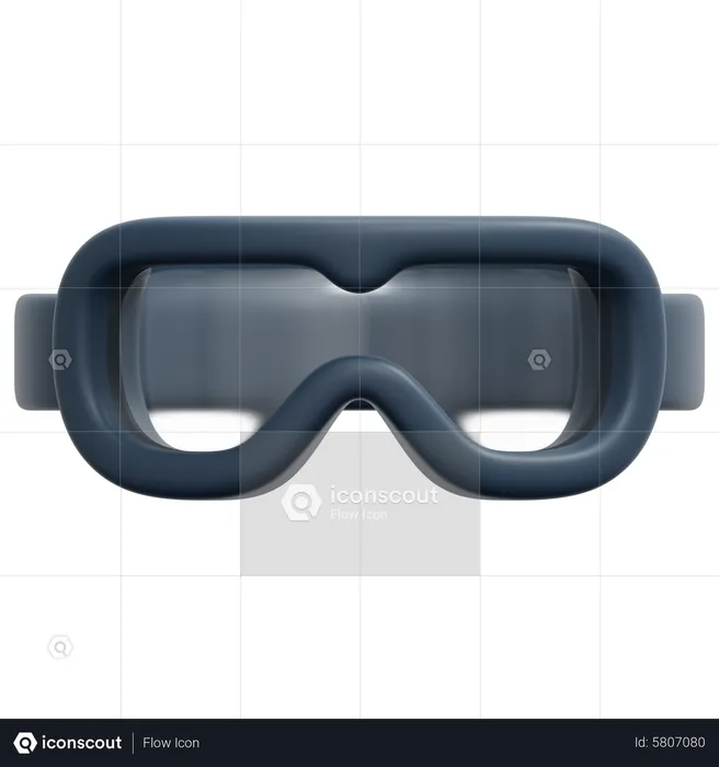 Lunettes de protection  3D Icon