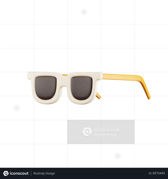 Des lunettes de soleil  3D Icon