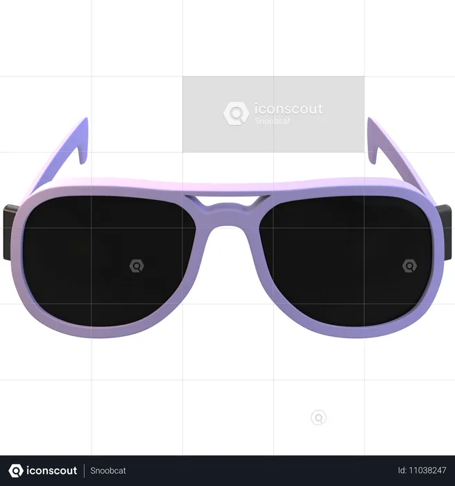 Des lunettes de soleil  3D Icon