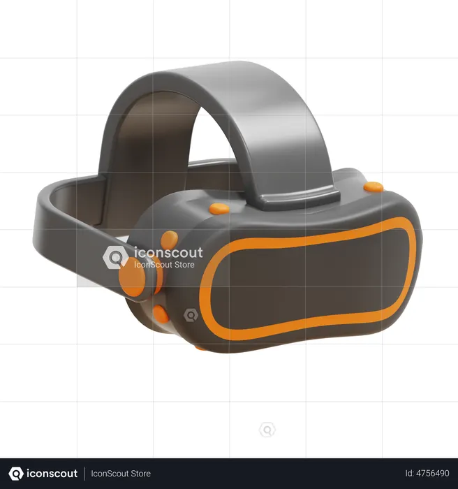 Lunettes VR  3D Icon