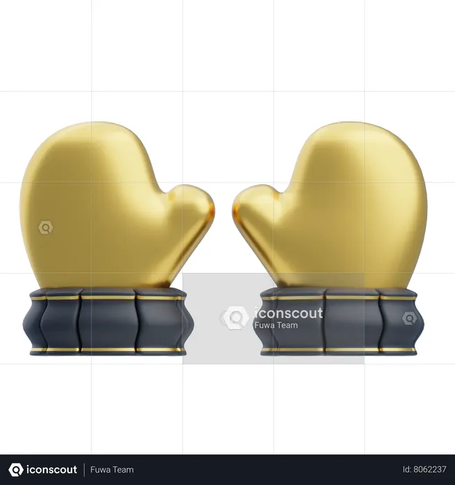 Luva  3D Icon