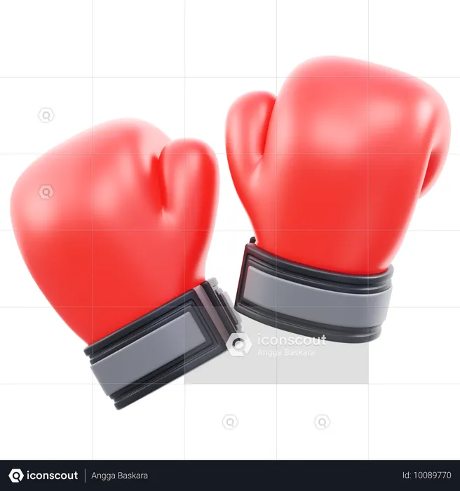 Luvas de boxe  3D Icon