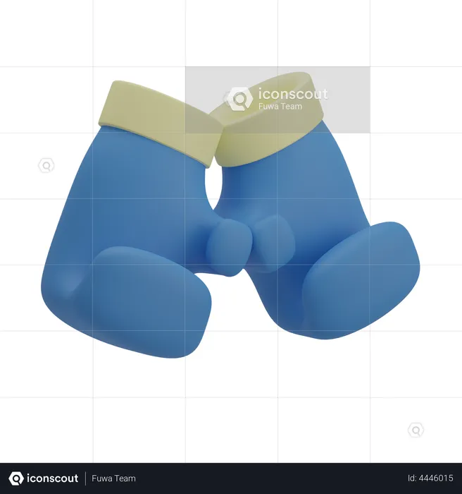 Luvas de boxe  3D Icon