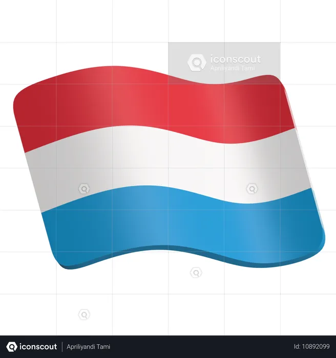 Luxemburg  3D Icon