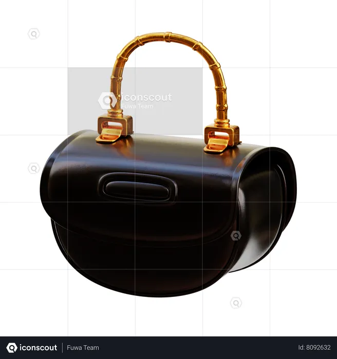 Luxury Bag  3D Icon