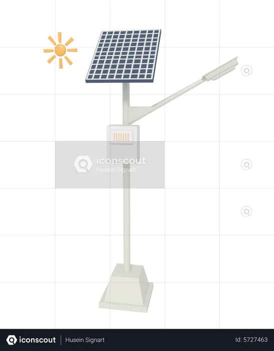 Luz solar  3D Icon