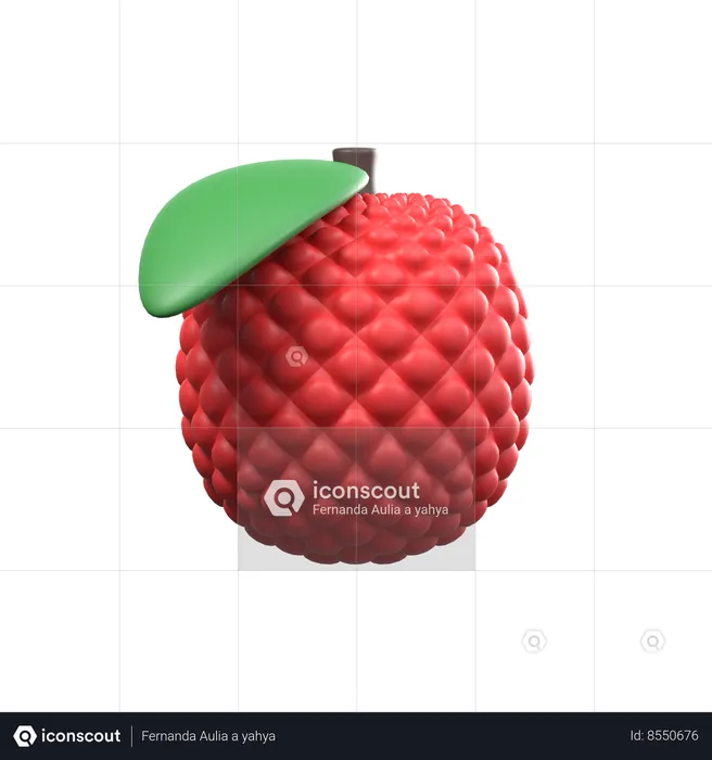 Lychee  3D Icon