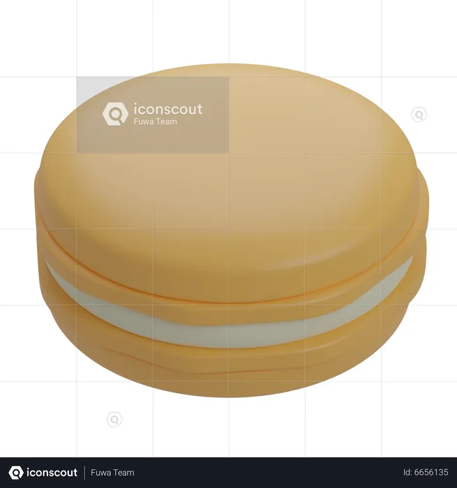 Macarons  3D Icon