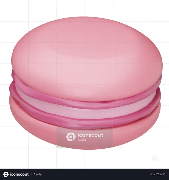 Macarons  3D Icon