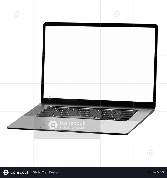 Macbook  3D Icon