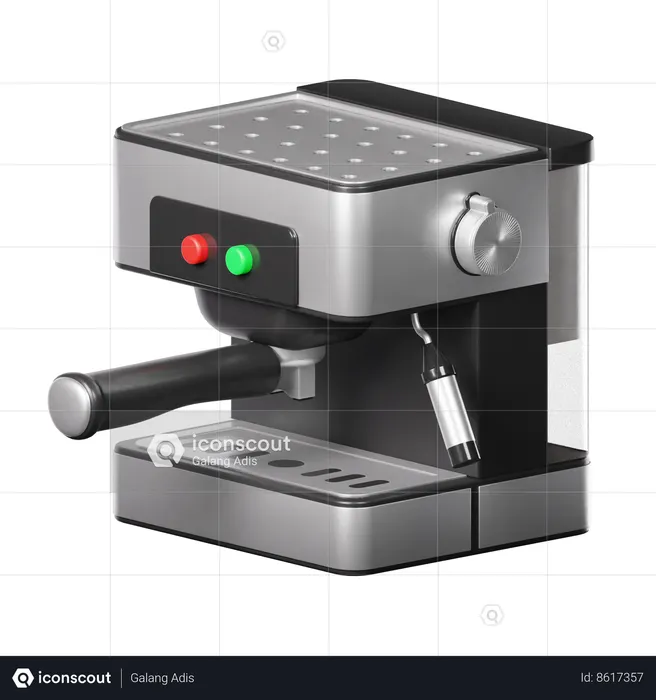 Cafetière  3D Icon