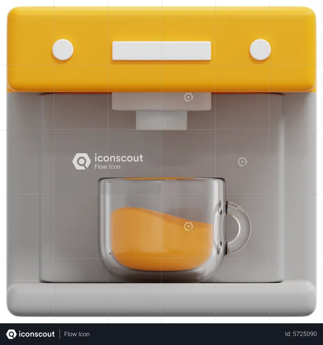 Cafetière  3D Icon