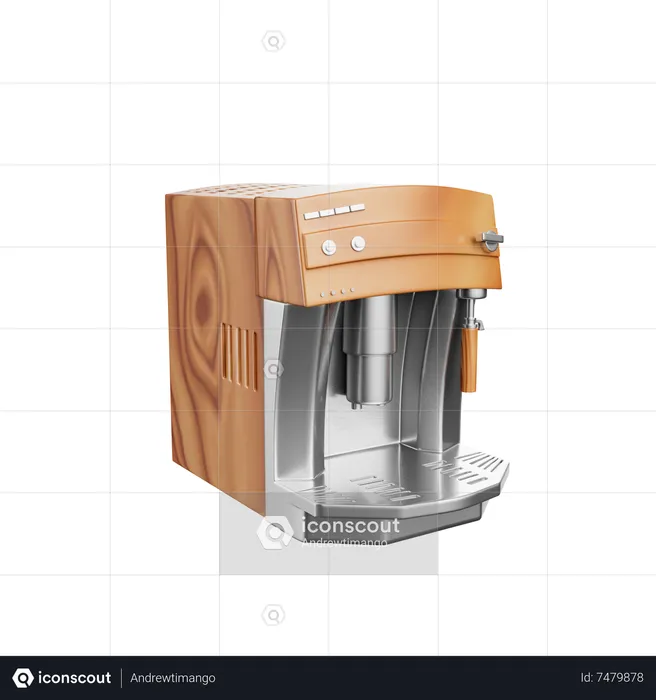 Cafetière  3D Icon