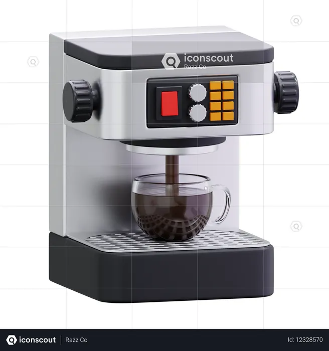 Machine à café expresso  3D Icon