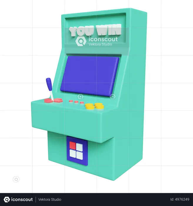 Machine d'arcade  3D Icon