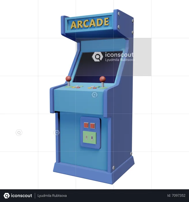 Machine d'arcade  3D Icon