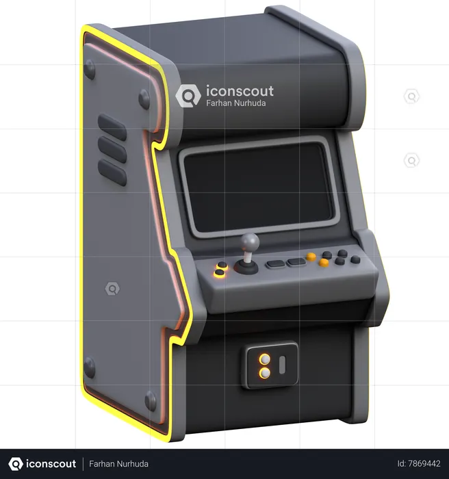 Machine d'arcade  3D Icon