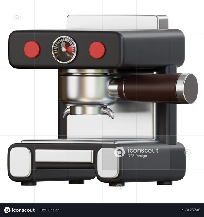 Machine à expresso  3D Icon