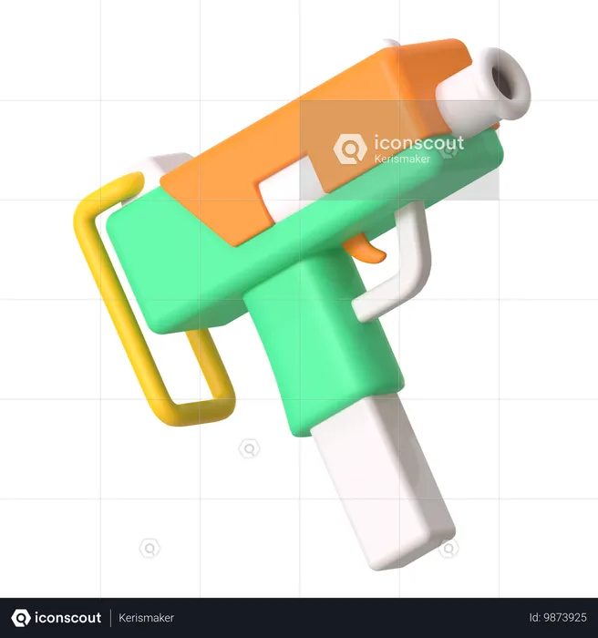 Machine Gun  3D Icon