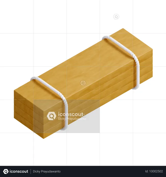 Tablas de madera  3D Icon