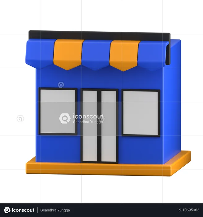 Magasin  3D Icon