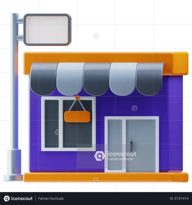Magasin  3D Icon