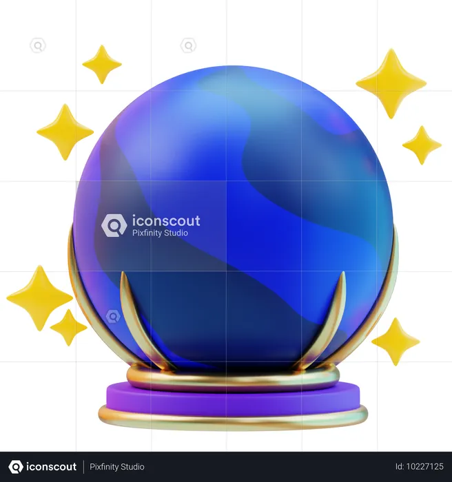 매직볼  3D Icon