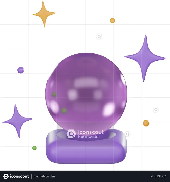 Magic Ball  3D Icon