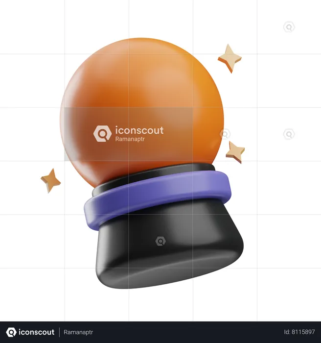 Magic Ball  3D Icon