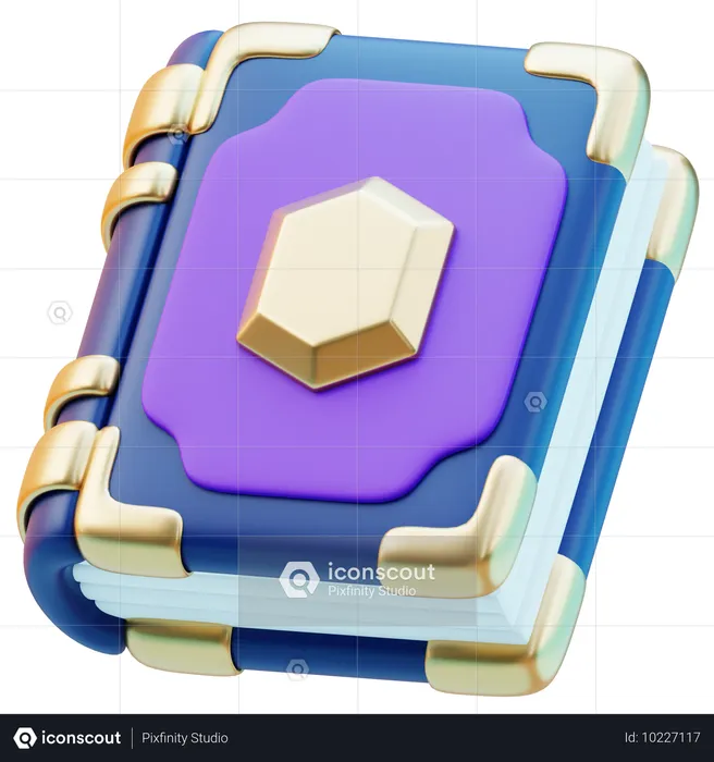 Magic Book  3D Icon