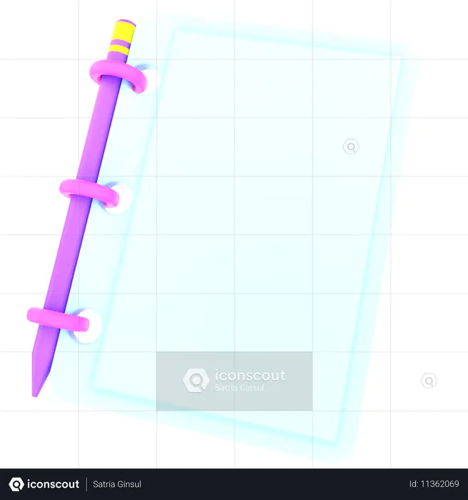 Magic Book  3D Icon
