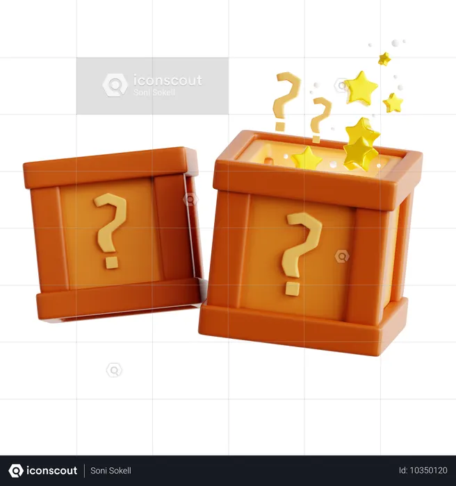 Magic Box  3D Icon