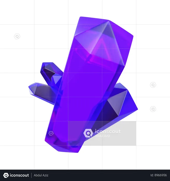 Magic Crystal  3D Icon